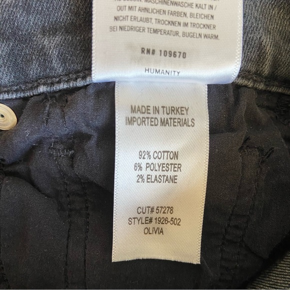 CITIZENS OF HUMANITY Olivia Slim Straight-Leg Jeans - Picture 12 of 13